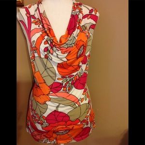 Worthington sleeveless top/blouse.